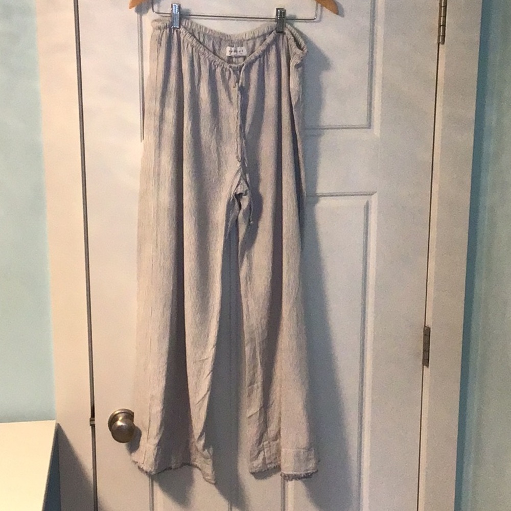 Velvet brand blue/white striped pant